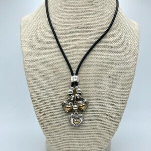 Silver Heart Pendant Necklace